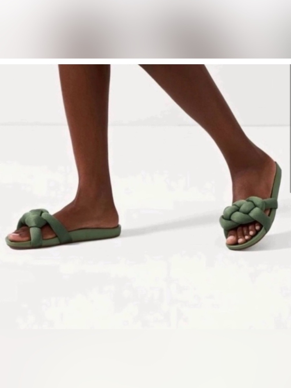 Rothy’s Bubble Slide Sandal in Palm Size 7 - Picture 2 of 6